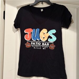 Jugs Patio Bar Oxford, Ms t shirt 
Ideal t shirt by next level size small